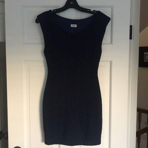Navy bodycon dress